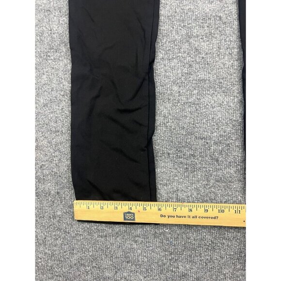 Rinasciemento Pants Women's Medium Black Chino Mid Rise Made in Italy - Picture 6 of 9